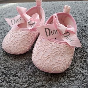 Pink Infant Dior Shoes